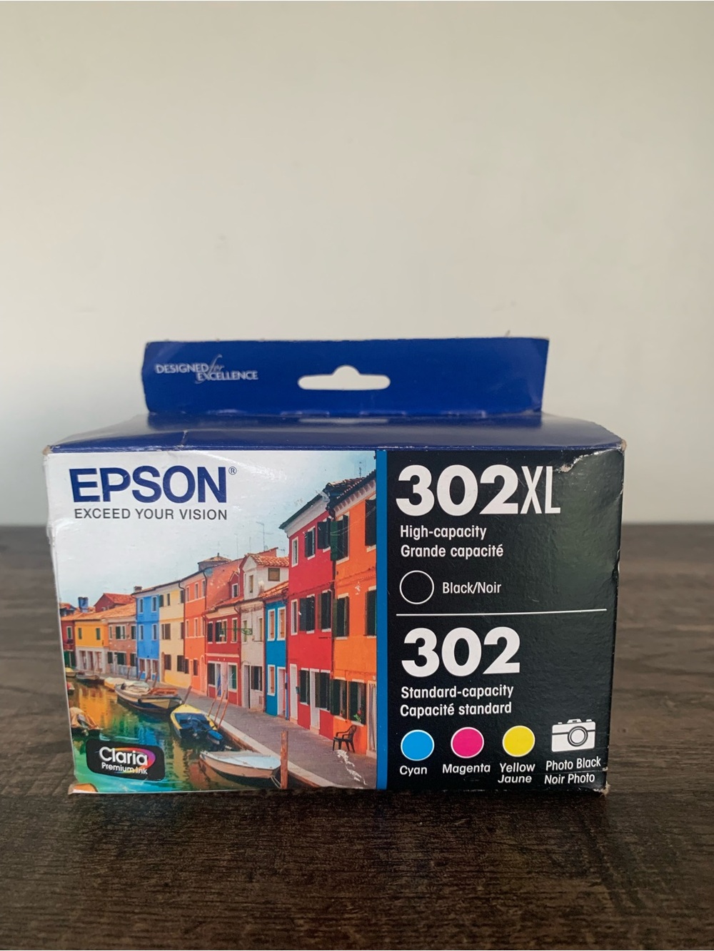 Genuine Epson 302XL Black 302 Cyan Magenta Yellow Photo Black Exp 2023 Sealed